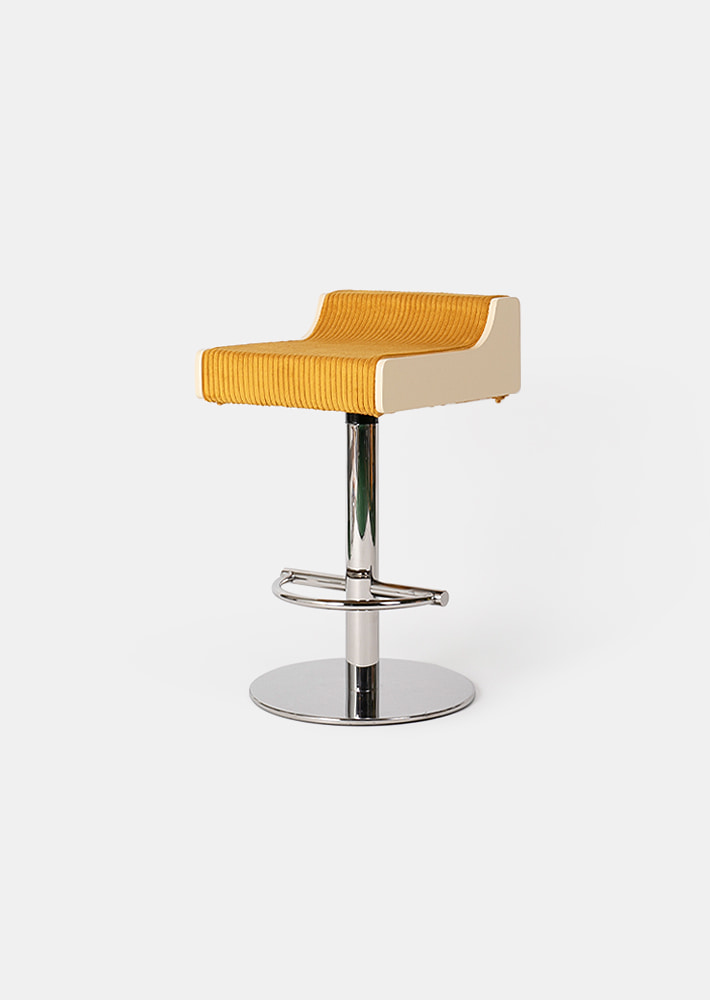 100263. SOL BARCHAIR ROTATE YELLOW(4 ea)